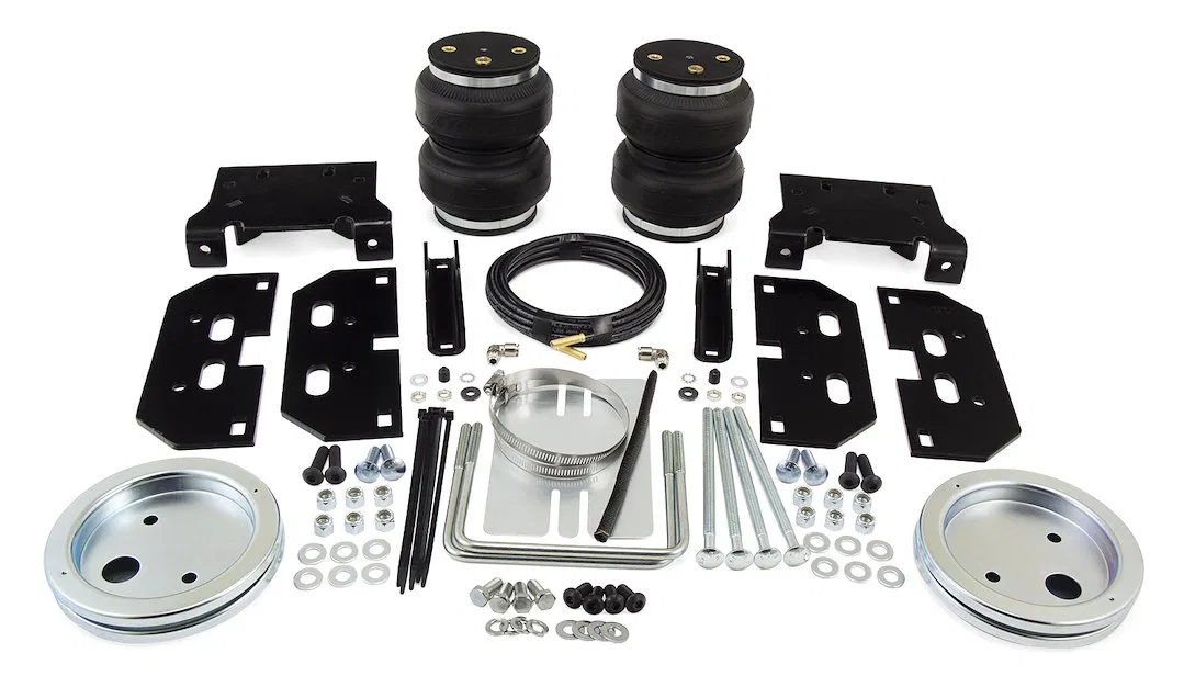 57295 – AIR LIFT Helper Spring Kit, Air Spring Frame Mount Up To 5000 Pounds Of Leveling Capacity Air Adjustable From...